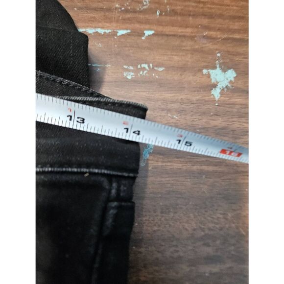 Abercrombie & Fitch Harper Super Skinny Black Jeans sz 4R - Picture 6 of 7